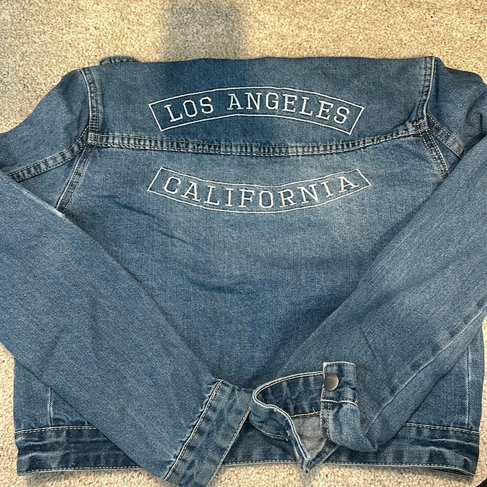 Los Angeles California Denim Jacket